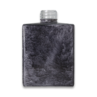Pulvérisateur à pompe en marbre à motif de pierre de 50ml haut de gamme personnalisé bouteille de parfum en verre vide pour cosmétiques