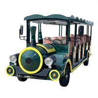 Bus électrique touristique 14 places, quatre roues, pour sites panoramiques, ferries, zoos, parcs d'attractions, spécial 4000W-7500W, Chine
