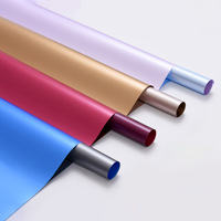 Papier d'emballage floral imperméable double face métallisé brillant style sable doré, recyclable, effet nacré, pour fleuristes - Grande Vente