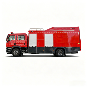 Super High Layer 200m Howo UAV <b>Fire</b> Truck One <b>Key</b> Takeoff Unmanned Aerial Vehicle <b>Fire</b> Fighting Vehicle - Product Image 1