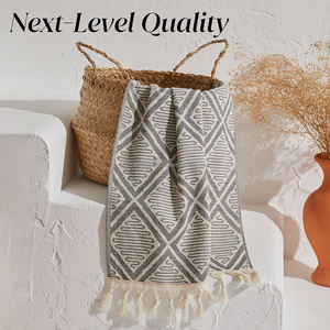 Juego de 2 Toallas pequeñas de cocina turca Terry Hand, Peshkir, Pestemal Farmhouse toallas de mano decorativas Nuevo estilo Rústico de secado rápido - Product Image 6