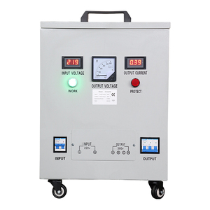 Chất lượng cao 220V đến <span class=keywords><strong>380V</strong></span> ba giai đoạn kỹ thuật số hiển thị điện biến áp của nhà sản xuất Điện áp giai đoạn chuyển đổi - Product Image 4