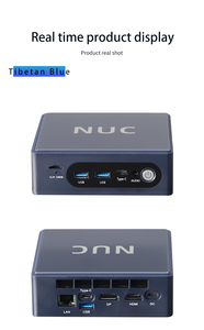 N100/N200 PC Mini DDR4 32GB RAM, Ultra kompak Win10/11 Pro Dual 4K HDMI komputer industri colokan US/CN - Product Image 3