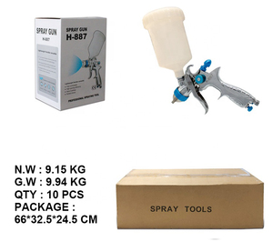Pistolet Spra Hvlp, pistolet de Peinture à Auto, outil professionnel pour voiture, forte gravité - Product Image 5