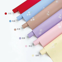 Papier d'emballage imprimé pissenlit, matériau d'emballage de bouquet de fleurs DIY imperméable, vente en gros