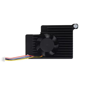 Raspberry beri <span class=keywords><strong>Pi</strong></span> 5 khusus wastafel panas <span class=keywords><strong>Pi</strong></span> 5 aluminium Aloi wastafel panas dengan kipas pendingin dan perekat termal - Product Image 6