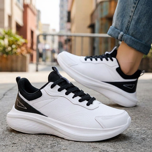 Zapatillas de Baloncesto de Alta Gama para Hombre, Nuevo Estilo, Parte Superior Tejida Gruesa, con Suela de PVC Resistente al Desgaste - Product Image 3