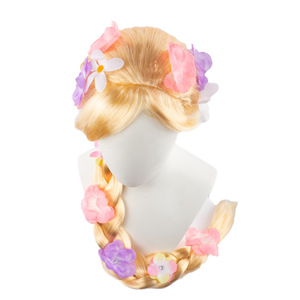 Peluca Fujia Extra Larga <span class=keywords><strong>de</strong></span> 100 cm, sin Pegamento, Resistente al Calor, para Cosplay, Mascarada, Rubia, Sintética, con Trenzas Pre-Hechas, Estilo <span class=keywords><strong>Princesa</strong></span> - Product Image 6