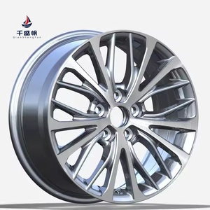 QSF cerchi argento e nero 17 18 pollici cerchi in lega di alluminio per Mirai Noah Previa Prius RAY4 Rush Sienna Vellfire Venturer <span class=keywords><strong>Venz</strong></span> - Product Image 2