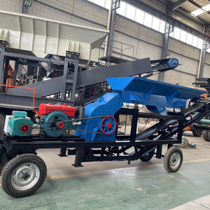 Trituradora de martillo de mineral de oro PC800 * 600 diésel pequeña de fábrica, trituradora de carbón de piedra portátil usada para línea de trituración minera - Product Image 3