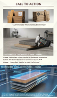 Lantai Vinyl SPC Tahan Air Sistem Klik, Motif Kayu PVC, Inti Keras, Mewah, LVT LVP, Embossed, Tahan Aus, Untuk Dalam Ruangan