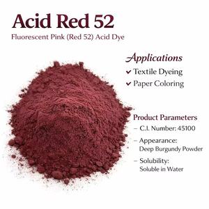 Tinte Ácido <span class=keywords><strong>Rojo</strong></span> Ácido 52 al por mayor para tela de lana, cuero, seda, polvo de colorante químico, polvo de fósforo Lie Chen 61968-66-9 - Product Image 1