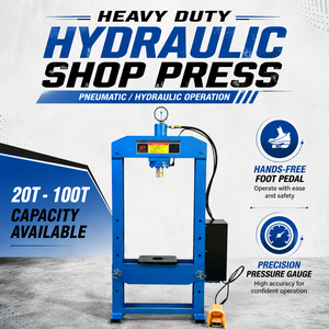 Prensa Neumohidráulica <span class=keywords><strong>de</strong></span> 20T 30T 50T 80T 100T, Prensa <span class=keywords><strong>de</strong></span> Taller Hidráulica <span class=keywords><strong>de</strong></span> 100 Toneladas - Product Image 1