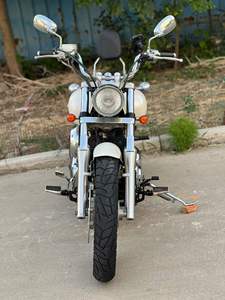 Motocicletta Classica Cruiser Yamahaa <span class=keywords><strong>DS</strong></span> 400CC Drag Star <span class=keywords><strong>V</strong></span> Twin con Schienale Posteriore per Passeggero - Product Image 2
