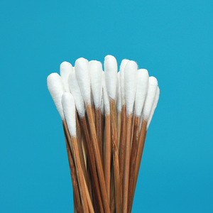 Hisopos Médicos de Algodón de 12 cm, Paquete de 20 Unidades, Esterilizados con Óxido de Etileno, para Limpieza y Desinfección de Heridas en Bebés - Product Image 1