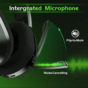 <span class=keywords><strong>Casque</strong></span> de jeu sans fil Gvyugke <span class=keywords><strong>Xbox</strong></span> Series <span class=keywords><strong>X</strong></span>/S <span class=keywords><strong>Xbox</strong></span> One PS5 PC Mac pour 6.0 IPX5 étanche 30ms de latence pliable - Product Image 4