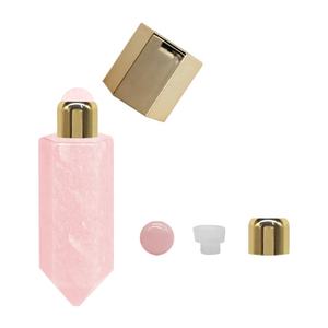 Bouteilles <span class=keywords><strong>de</strong></span> parfum à rouler sur petit Gua Sha portable/outil d'acupuncture rechargeable en cristal bouteille <span class=keywords><strong>de</strong></span> parfum pour hommes 10ml Vente en gros - Product Image 2