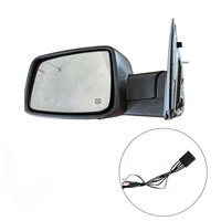 Nouvel ensemble de rétroviseur latéral gauche OEM 6 broches avec chauffage électrique et capteur de température pour RAM1500