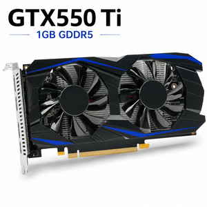 การ์ดจอ GTX550Ti <span class=keywords><strong>1GB</strong></span> GDDR5 128Bit ระบายความร้อนด้วยพัดลม สำหรับการ์ดแสดงผล DVI VGA สำหรับเล่นเกม GPU สำหรับคอมพิวเตอร์ตั้งโต๊ะ - Product Image 1