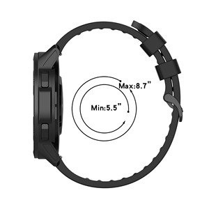 Bracelet de montre intelligent en silicone sportif S1 Active de 22 mm de la marque BEEFLYPOWER, bracelet en caoutchouc pour hommes Xiaomi - Product Image 4