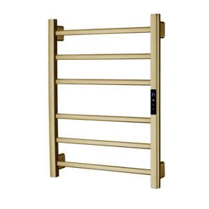 EIOIOL Meilleure salle de bain Heatgene Gold Warmers Rail Radiateur thermostatique Étagère à serviettes chauffantes pour OEM & ODM Étagère à serviettes chauffantes - Product Image 1