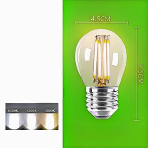 Dimmable 2W 4W 6W 8W bóng đèn LED Edison cổ điển E26 E27 B22 bóng đèn LED dây tóc cổ ST64 <span class=keywords><strong>A60</strong></span> G80 G95 G125 G45 T45 T185 T300 - Product Image 6