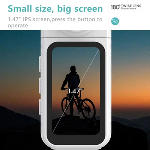 2.7K Hành Động Máy Ảnh Ứng Dụng Điều Khiển Di Động Vlog Máy Ảnh Wifi Túi Thể Thao Ngoài Trời Mini Ngón Tay Cái Máy Ảnh - Product Image 4