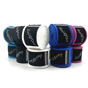 Vendajes de <span class=keywords><strong>boxeo</strong></span> semielásticos con logotipo personalizado OEM, envolturas de <span class=keywords><strong>boxeo</strong></span> de 180 pulgadas, envolturas de <span class=keywords><strong>boxeo</strong></span> <span class=keywords><strong>para</strong></span> manos - Product Image 2