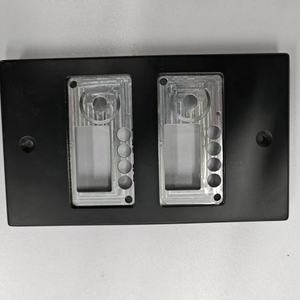 Panel de Control de Botones Mecanizado por CNC, Venta al por Mayor de Fábrica, Cubierta de Panel de Interruptor de PVC con Carcasa Metálica Protectora, 50 PL - Product Image 2