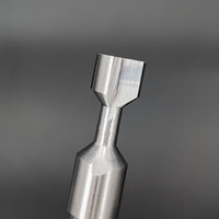 Fraise à queue en carbure de tungstène à 3 cannelures, HRC 65, non revêtue, pour usinage CNC, outil de coupe pour le traitement des métaux, ODM/OEM