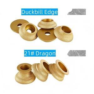 Disco de Pulir de Diamante con Grano Fino y Unión Metálica para Biselado a 45 Grados, 20mm de Diámetro Interior, 75mm de Diámetro Exterior, 3 Pulgadas, Compatible con Amoladora Angular - Product Image 3