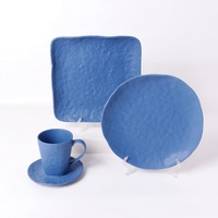 EKA Kitchen Chinese Custom Color Réutilisable 12/16/18 Pcs Grès Céramique Service de vaisselle Passe au lave-vaisselle