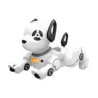 Meistverkaufter RC Programmierbarer Stunt-Roboterhund 2,4G Ferngesteuertes Interaktives Roboter-Haustier Folge-Mir-Funktion Handstand Liegen Lernen Spielzeug für Kinder