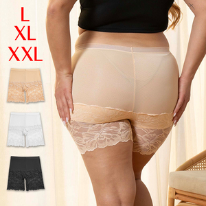 Shorts de sécurité grande taille pour femmes, dentelle fine, soie glacée, modal, anti-frottement, boxer pour femmes, <span class=keywords><strong>sous</strong></span>-vêtements courts <span class=keywords><strong>sous</strong></span> la jupe - Product Image 4