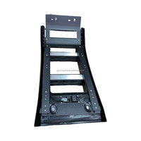 Échelle de toit déployable latérale en aluminium pour Land Rover Defender 90 110 130 L663 2020-2025 Accessoires d'expédition tout-terrain