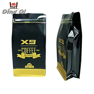 Laminated aluminum foil 1 pound 5 pound bag of packaging coffee