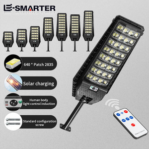Luz de calle solar led todo <span class=keywords><strong>en</strong></span> uno con control remoto a prueba de agua para exteriores - Product Image 2