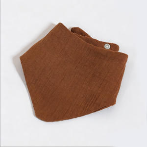 Bavaglini Triangolari in Morbida Garza di Cotone per <span class=keywords><strong>Neonati</strong></span>, <span class=keywords><strong>Sciarpa</strong></span> Bandana Antibatterica Traspirante e Assorbente per Uso Quotidiano di Bambini e Bambine - Product Image 5