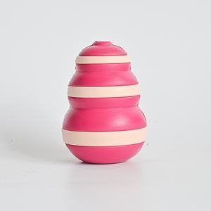 Juguete Masticable de Goma para Mascotas con Forma de Calabaza, Juguete de Entrenamiento con Función de Fugas - Product Image 4