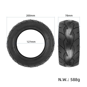 8x3.00-5 Tubeless Pneu Pour <span class=keywords><strong>Kaabo</strong></span> <span class=keywords><strong>Mantis</strong></span> 8 Électrique scooter Accessoires 8 Pouces Pneus Scooter Roue Pneu Pièces De Rechange - Product Image 3