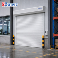 Porte de garage en acier durable, à enroulement, pour atelier, entrepôt, entraînement électrique, faible entretien, résistante au vent et à l'eau, fabrication allemande