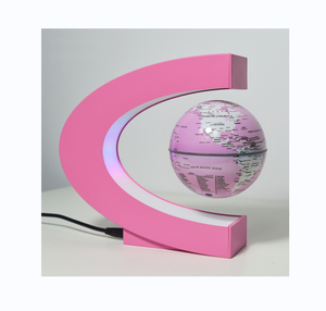 Globo Terrestre Rotante Fluttuante con Lampada, Espositore a Levitazione Magnetica - Product Image 2