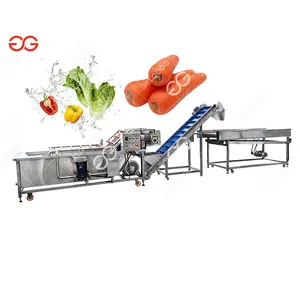 Factory Price Root Fresh Fruit Cherry Tomato Carrot Dates Cleaning Drying Washer Green Leafy Vegetable Washing Machine For Sale