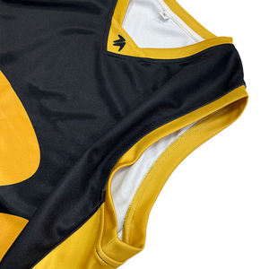 Débardeur de sport sans manches personnalisé en usine, séchage rapide, respirant, en maille, coupe oversize pour le fitness - Product Image 6