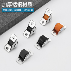 <b>Sliding</b> Door Rollers Mini Load Bearing Wheels Durable <b>Plastic</b> Steel Pulleys For Furniture Door Sag Prevention - Product Image 1