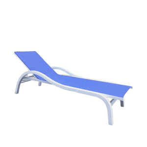 Chaise longue <span class=keywords><strong>de</strong></span> jardin moderne en métal en forme <span class=keywords><strong>de</strong></span> S, empilable et <span class=keywords><strong>pliable</strong></span>, pour l'extérieur, portable, très vendue - Product Image 1