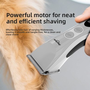 Cortadora de Pelo Profesional para Mascotas Shernbao <span class=keywords><strong>CAC</strong></span>-878 Cool Z, Recortadora Inalámbrica para <span class=keywords><strong>Perros</strong></span> con Pantalla LCD, Precisión de Grado Veterinario - Product Image 3