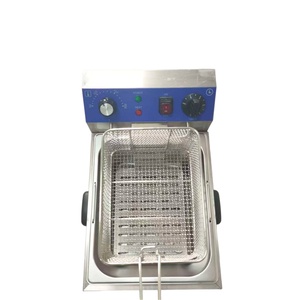 Équipement <span class=keywords><strong>de</strong></span> cuisine commercial Marmite à frire en acier inoxydable Marmite à friteuse électrique 8L pour la friture <span class=keywords><strong>de</strong></span> frites et <span class=keywords><strong>de</strong></span> <span class=keywords><strong>poulet</strong></span> - Product Image 5
