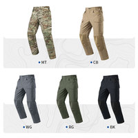 Pantalon tactique camouflage Emersongear Comtat, résistant à l'usure, avec genouillères.