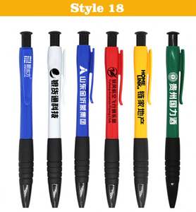 Bolígrafo pequeño de plástico reciclado personalizado para impresión por sublimación y grabado láser bolígrafo promocional con logotipo de metal personalizado - Product Image 3